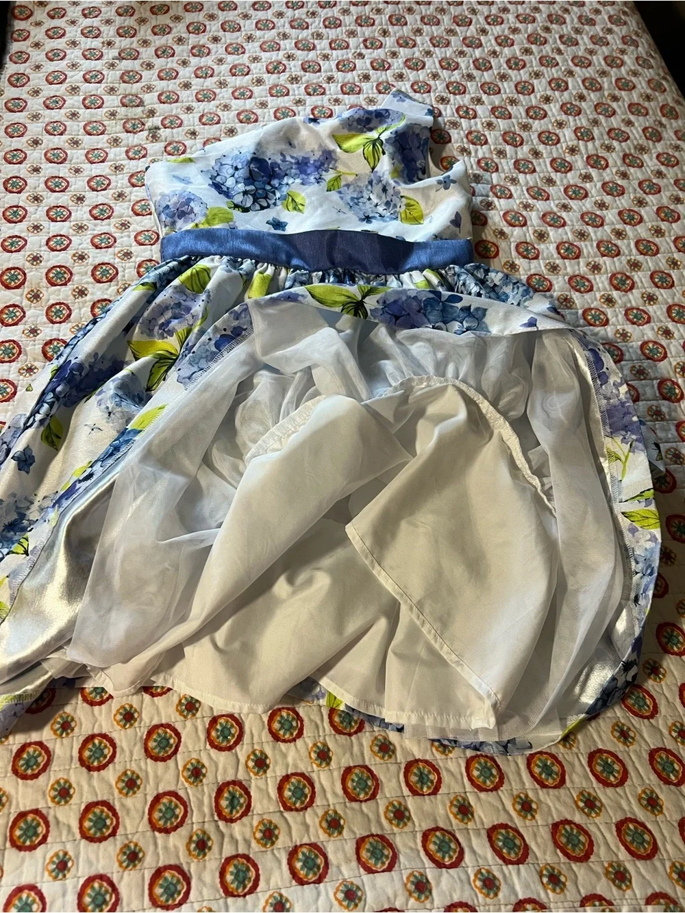 EUC Gymboree Hydrangea Dress size 10